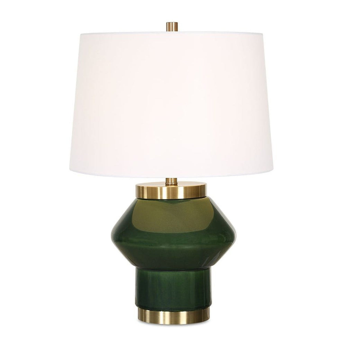 Modern European furniture - Green Ceramic Contemporary Table Lamp by Uttermost Tayson - www.oroa.com