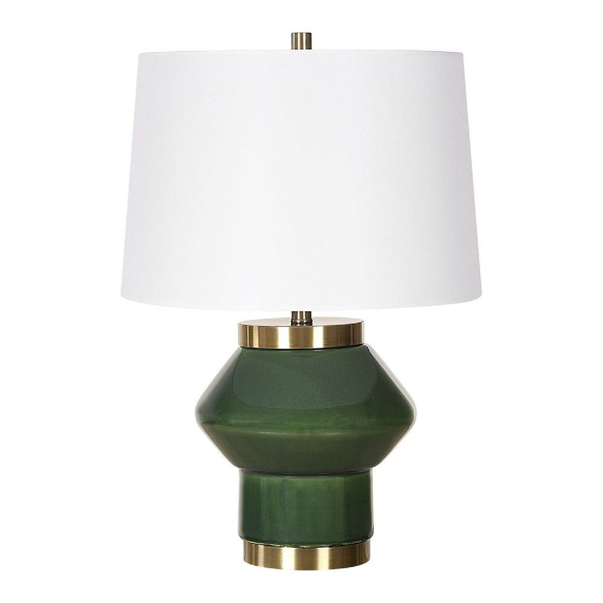Green Ceramic Contemporary Table Lamp | Oroa.com