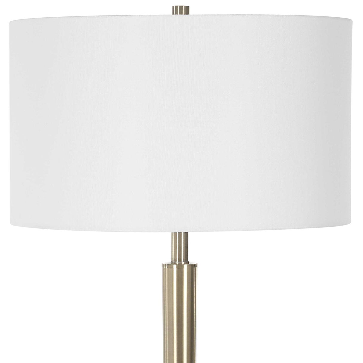 Modern European furniture - Tapered Brass Floor Lamp - www.oroa.com