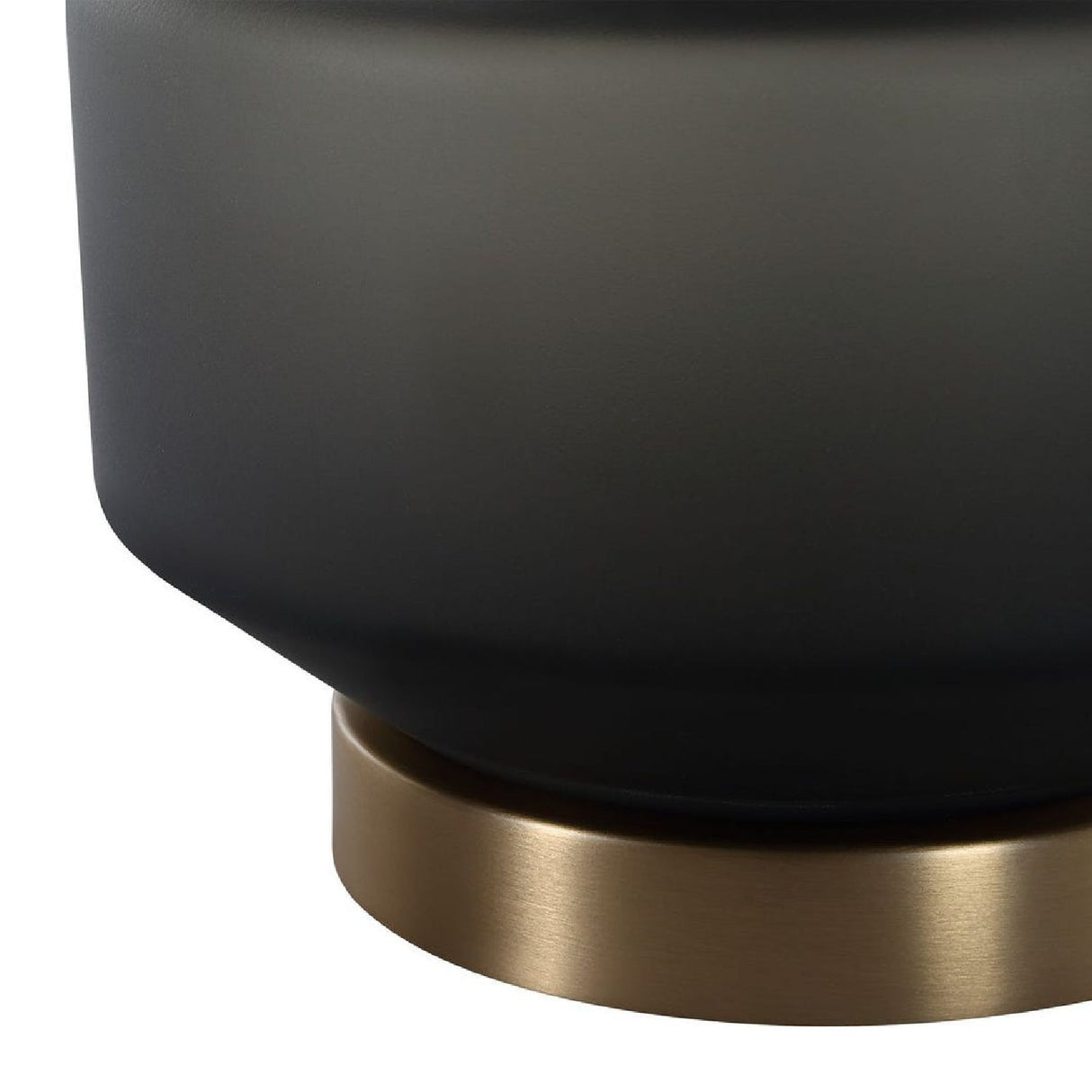 Mid-Century Modern Glass Table Lamp by Uttermost Trentino, alternate view 5