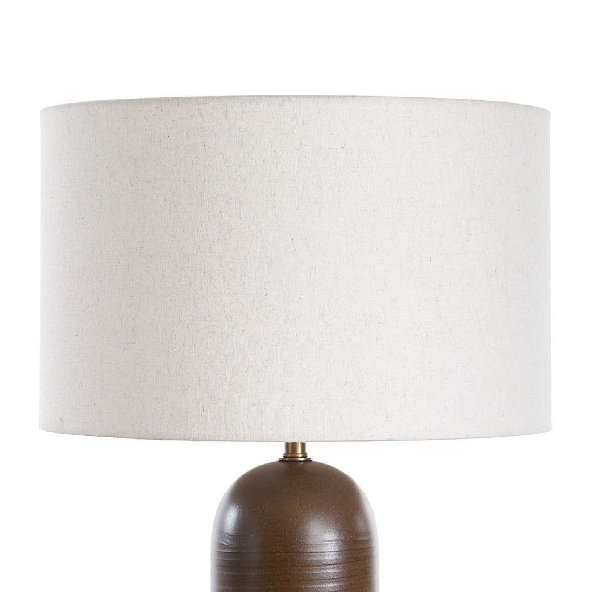 Modern European furniture - Ridged Brown Ceramic Table Lamp by Uttermost Trexler - www.oroa.com