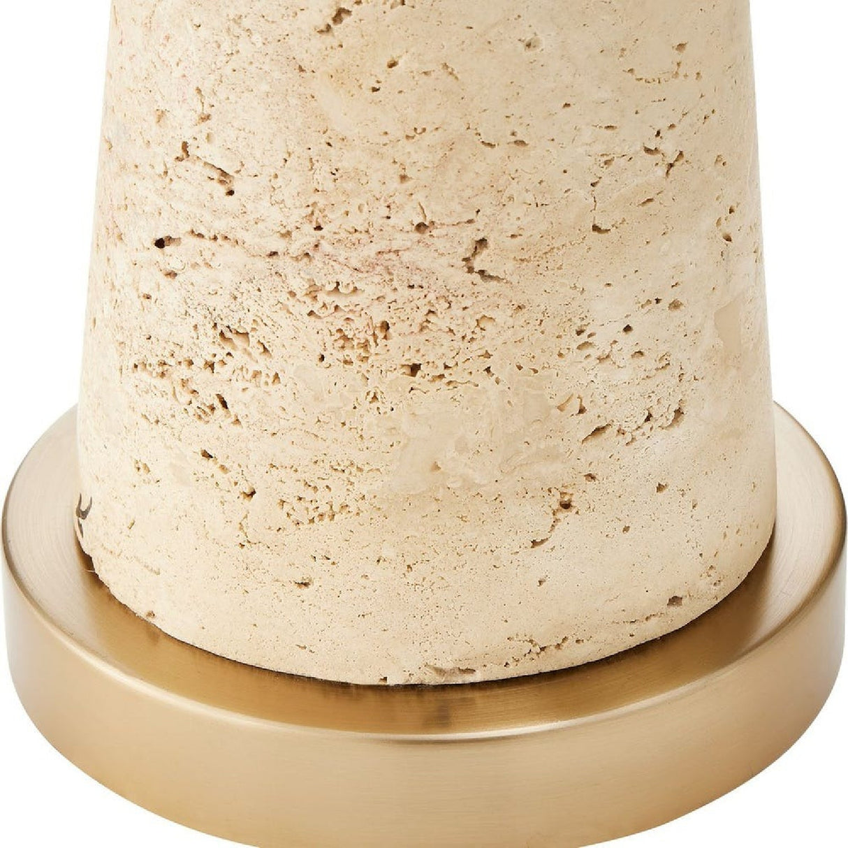 Modern European furniture - Tapered Beige Travertine Table Lamp by Uttermost Perkins - www.oroa.com