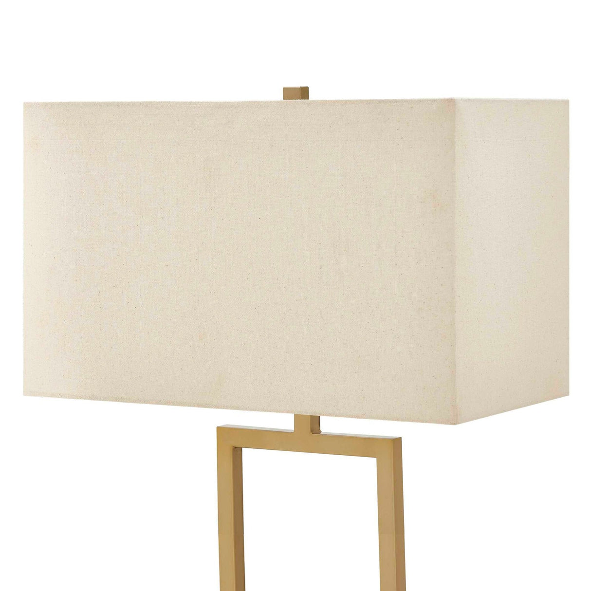 Modern European furniture - Gold Framed Travertine Table Lamp - www.oroa.com