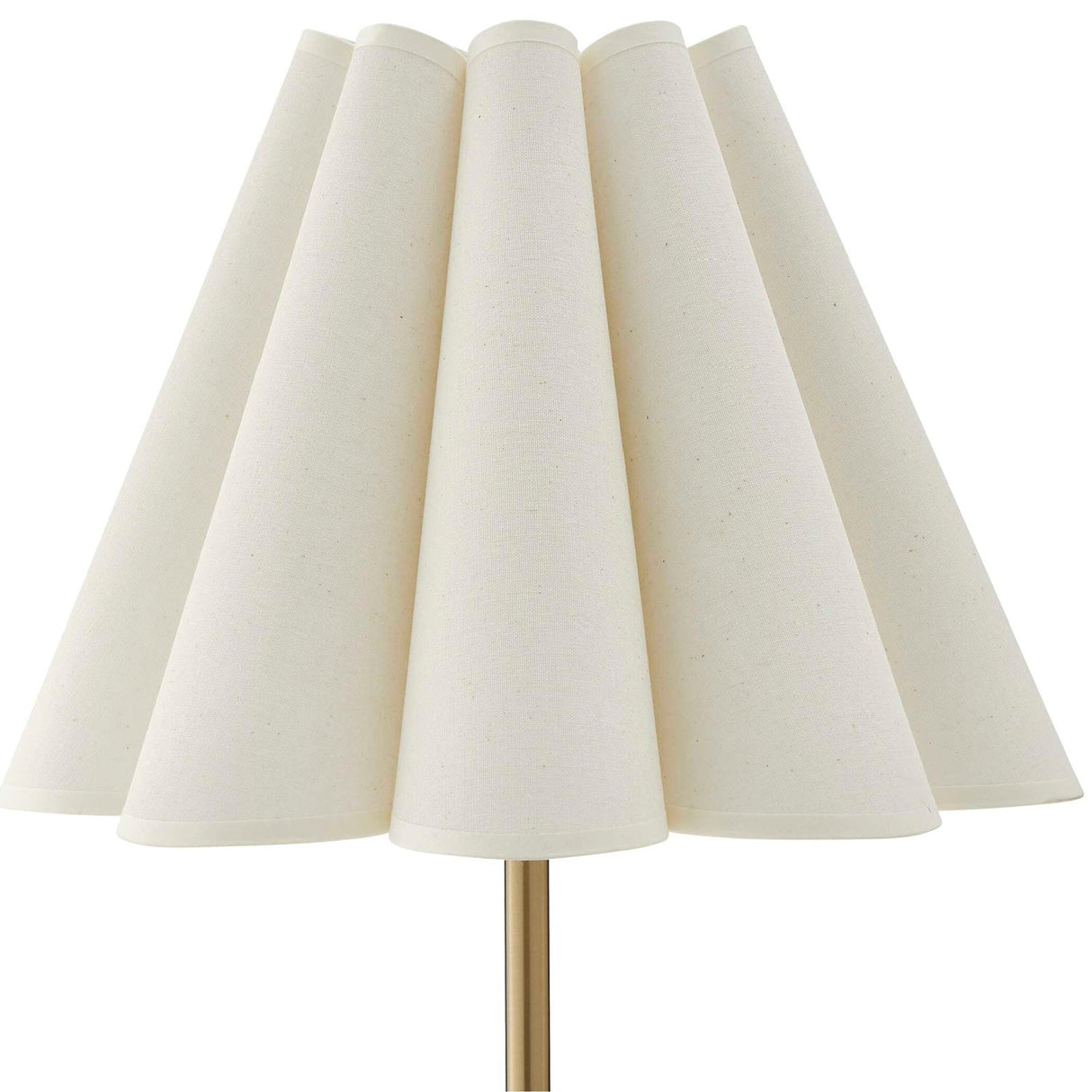 Modern European furniture - White Fluted Fabric Table Lamp - www.oroa.com