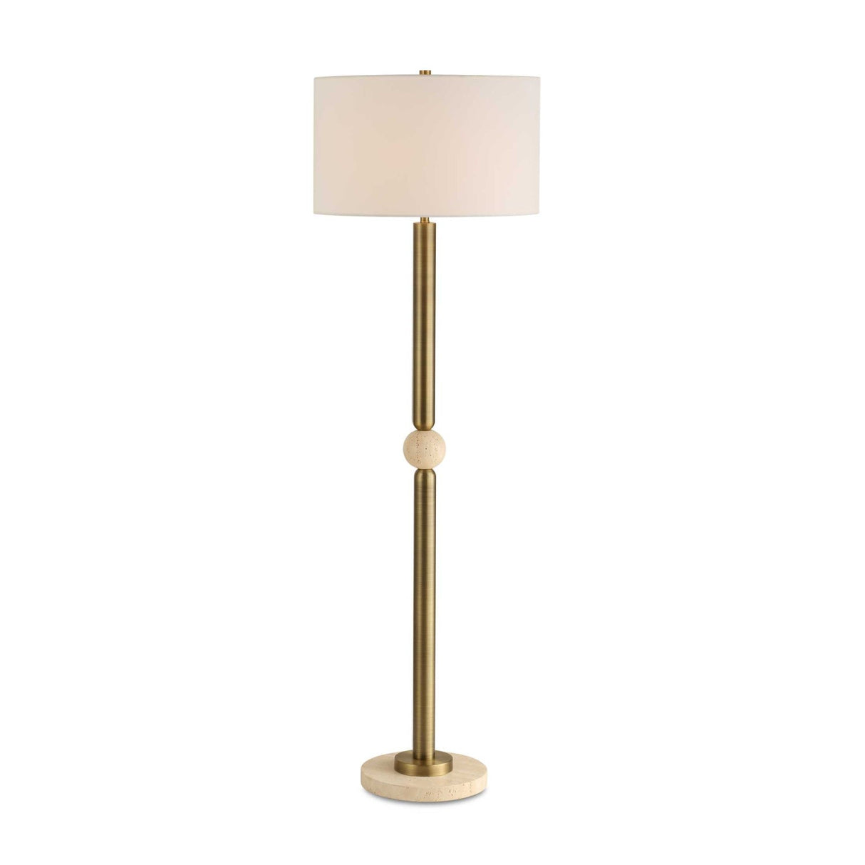 Modern European furniture - Gold Plated Steel Floor Lamp - www.oroa.com
