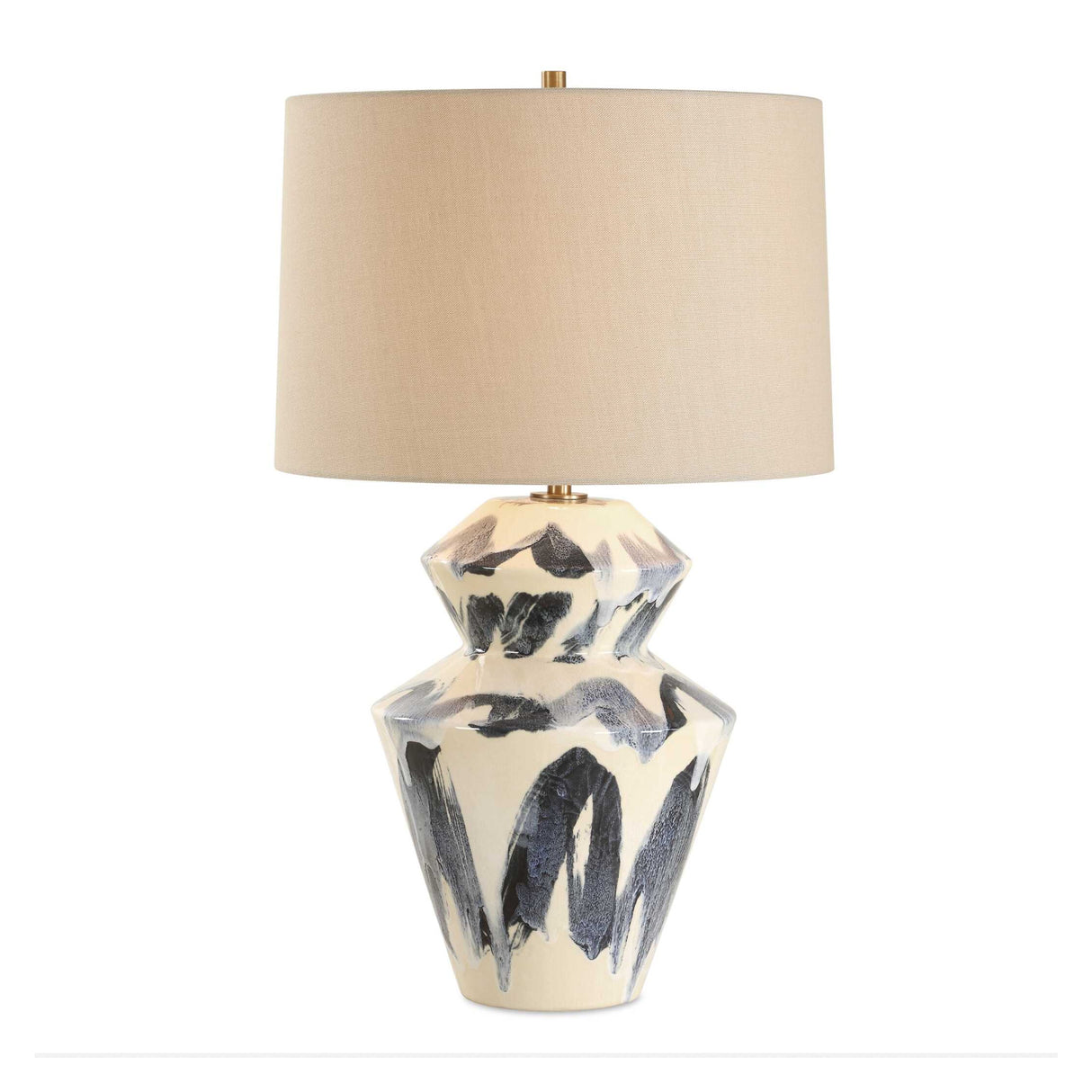 Faceted Ceramic Table Lamp | Oroa.com