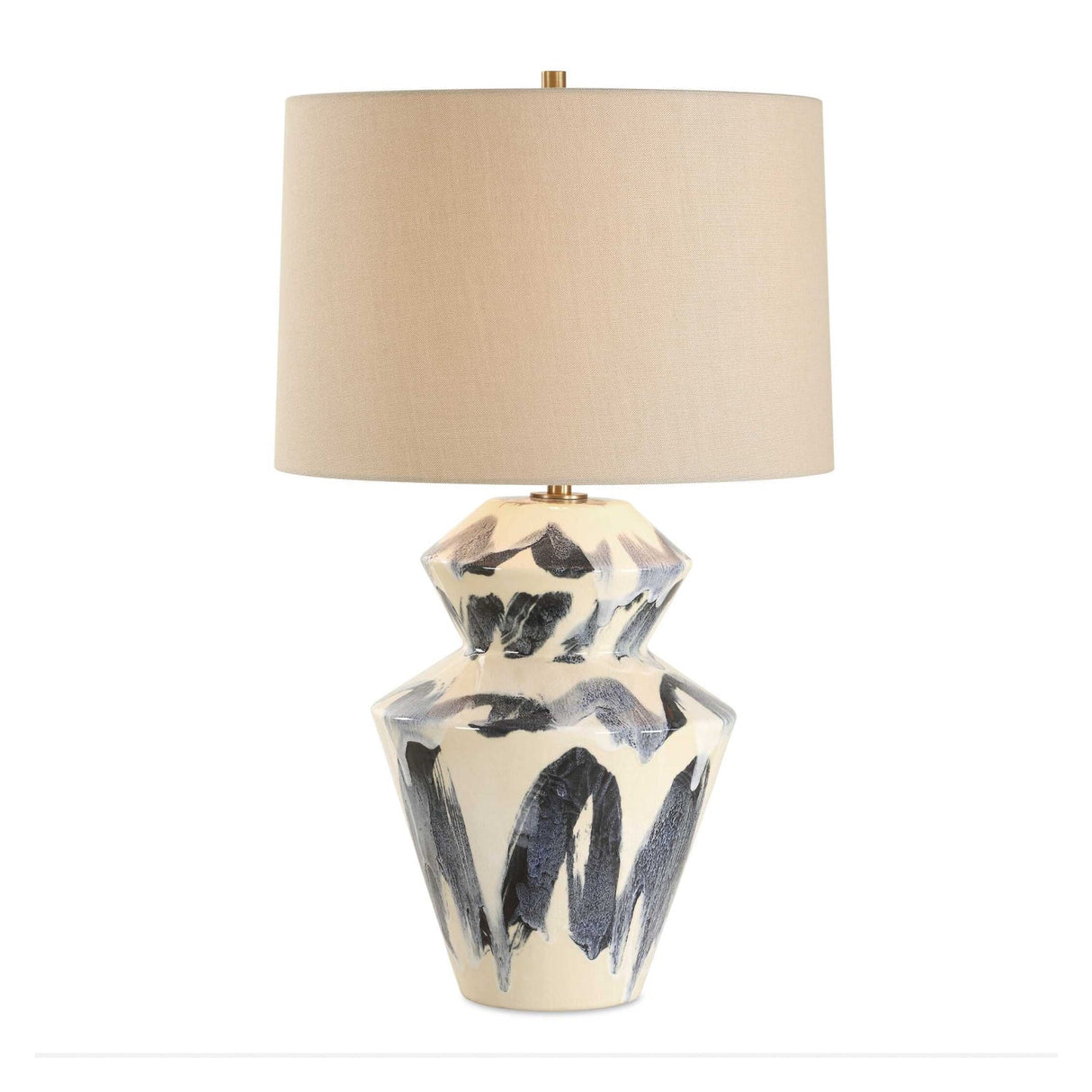 Faceted Ceramic Table Lamp by Uttermost Oranda