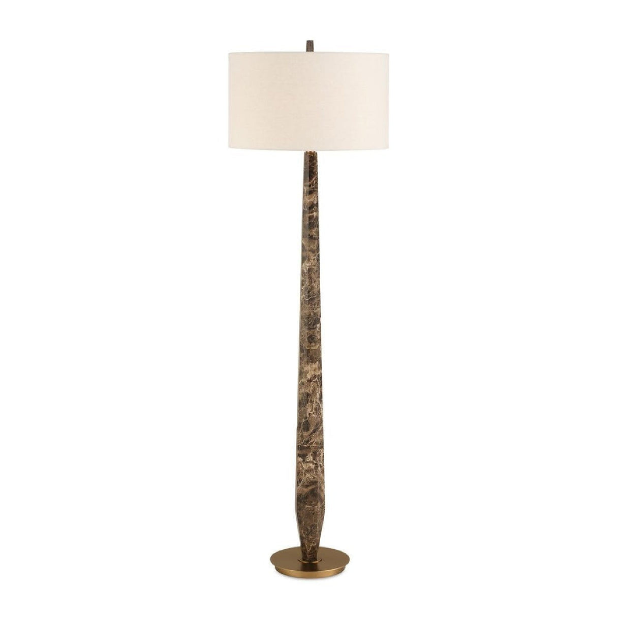 Emperador Brown Marble Floor Lamp by Uttermost Tyree, alternate view 3