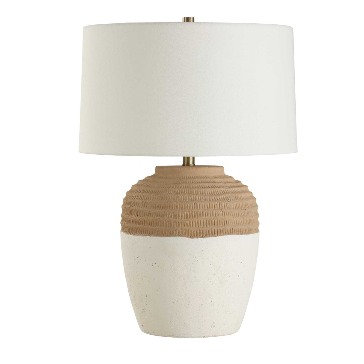 Modern European furniture - Ceramic Two-Toned Table Lamp - www.oroa.com