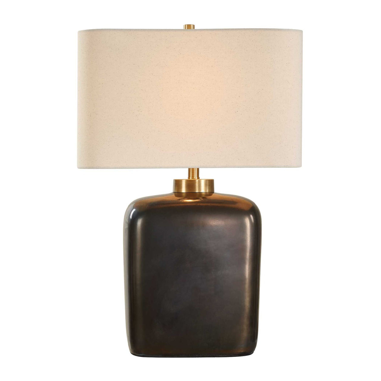 Bronze Ceramic Table Lamp by Uttermost Quentin