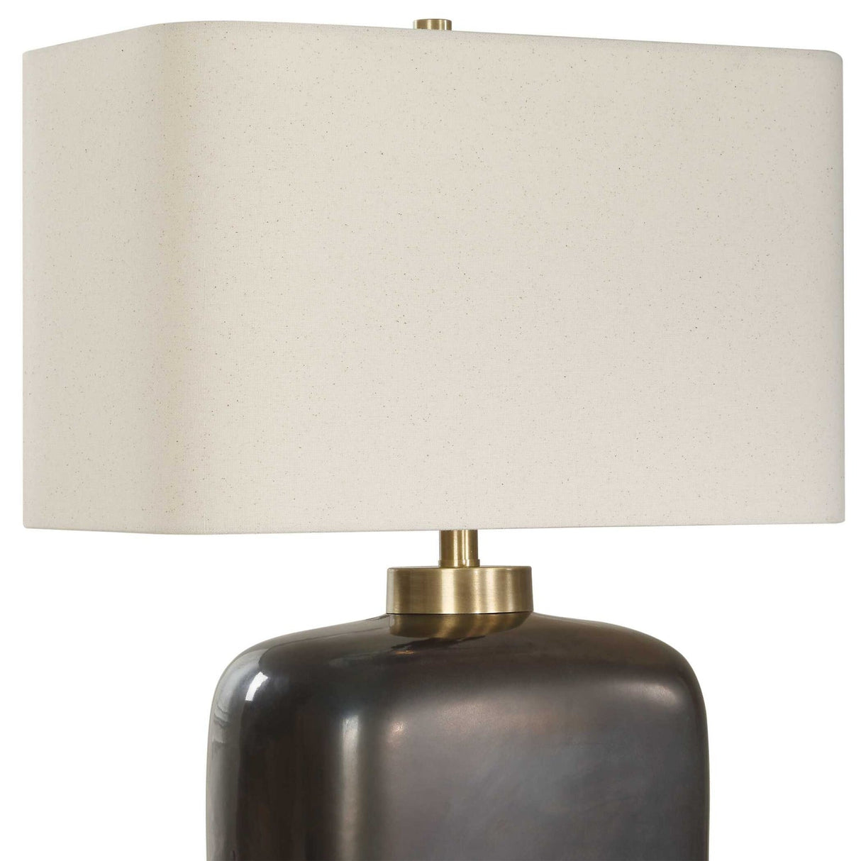 Bronze Ceramic Table Lamp by Uttermost Quentin, alternate view 7