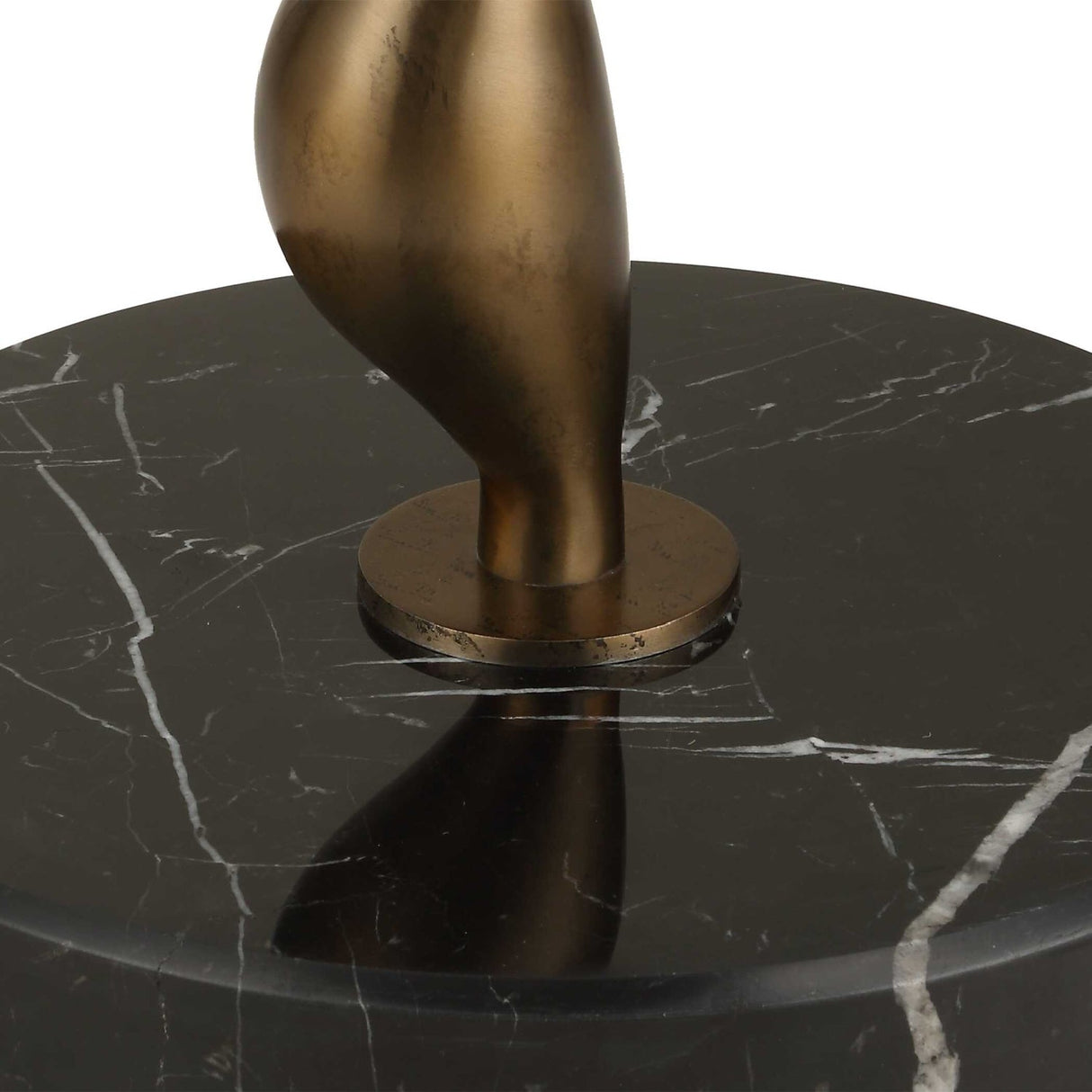 Wavy Bronze Floor Lamp – Remolino – alternate view 5