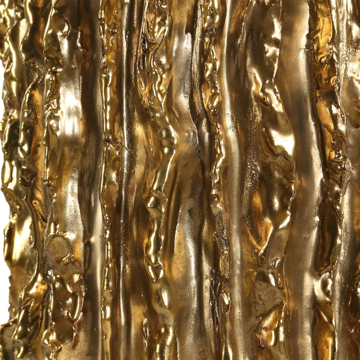 Jagged Metallic Gold Table Lamp by Uttermost Echo, alternate view 5