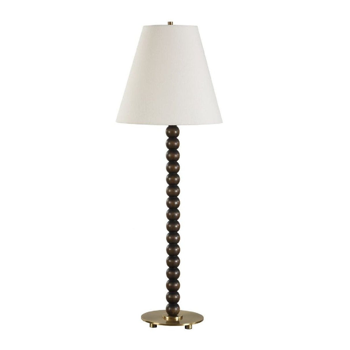 Stacked Wooden Spheres Buffet Lamp by Uttermost Gallus, alternate view 3