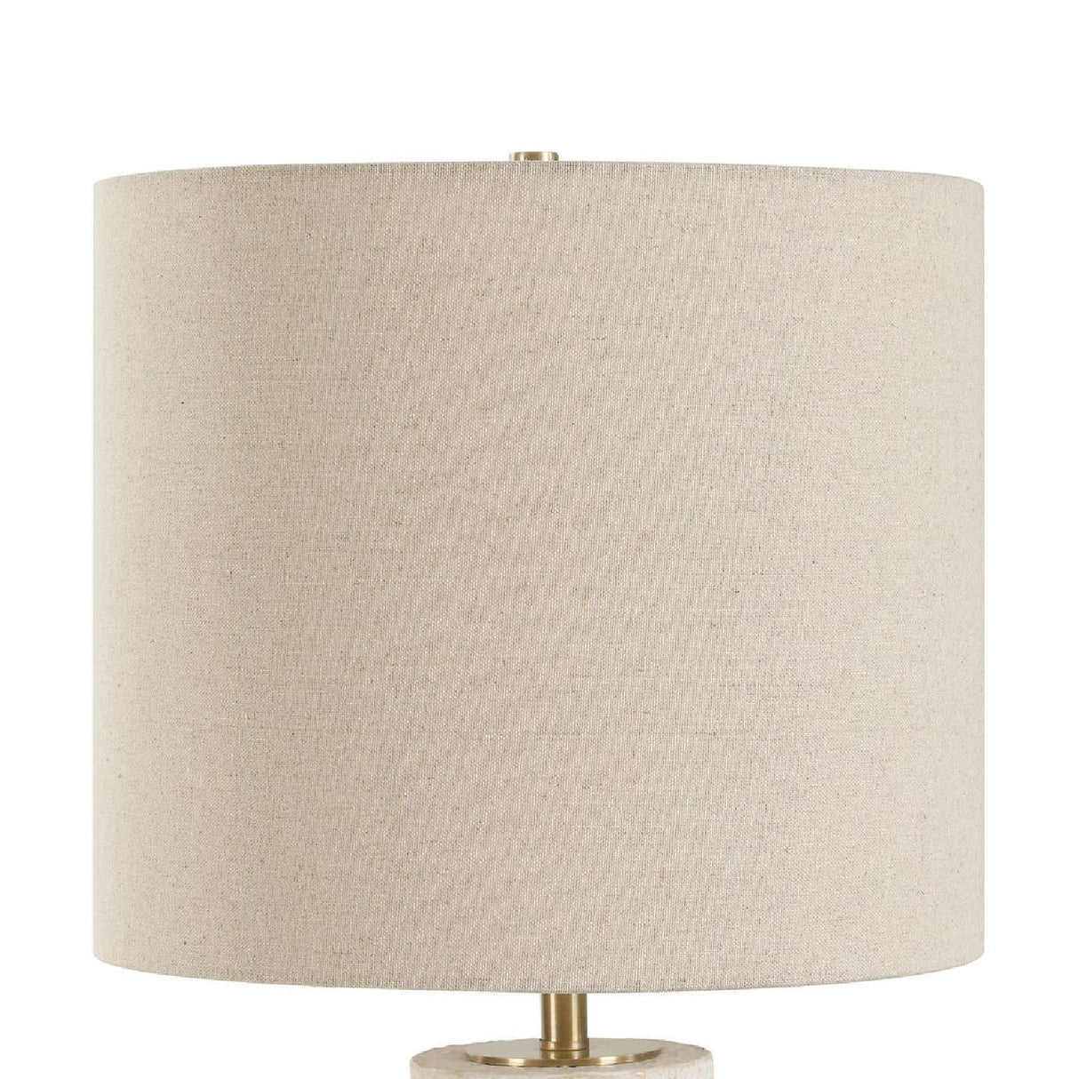 Aged White Ceramic Table Lamp by Uttermost Doreyn, alternate view 4