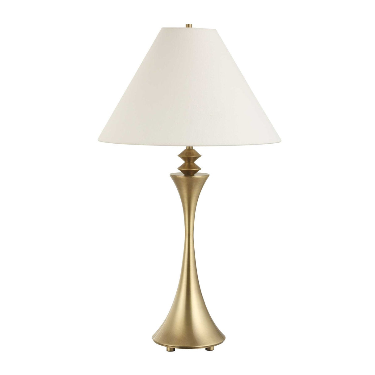 Modern European furniture - Flared Brass Table Lamp by Uttermost Shaefer - www.oroa.com