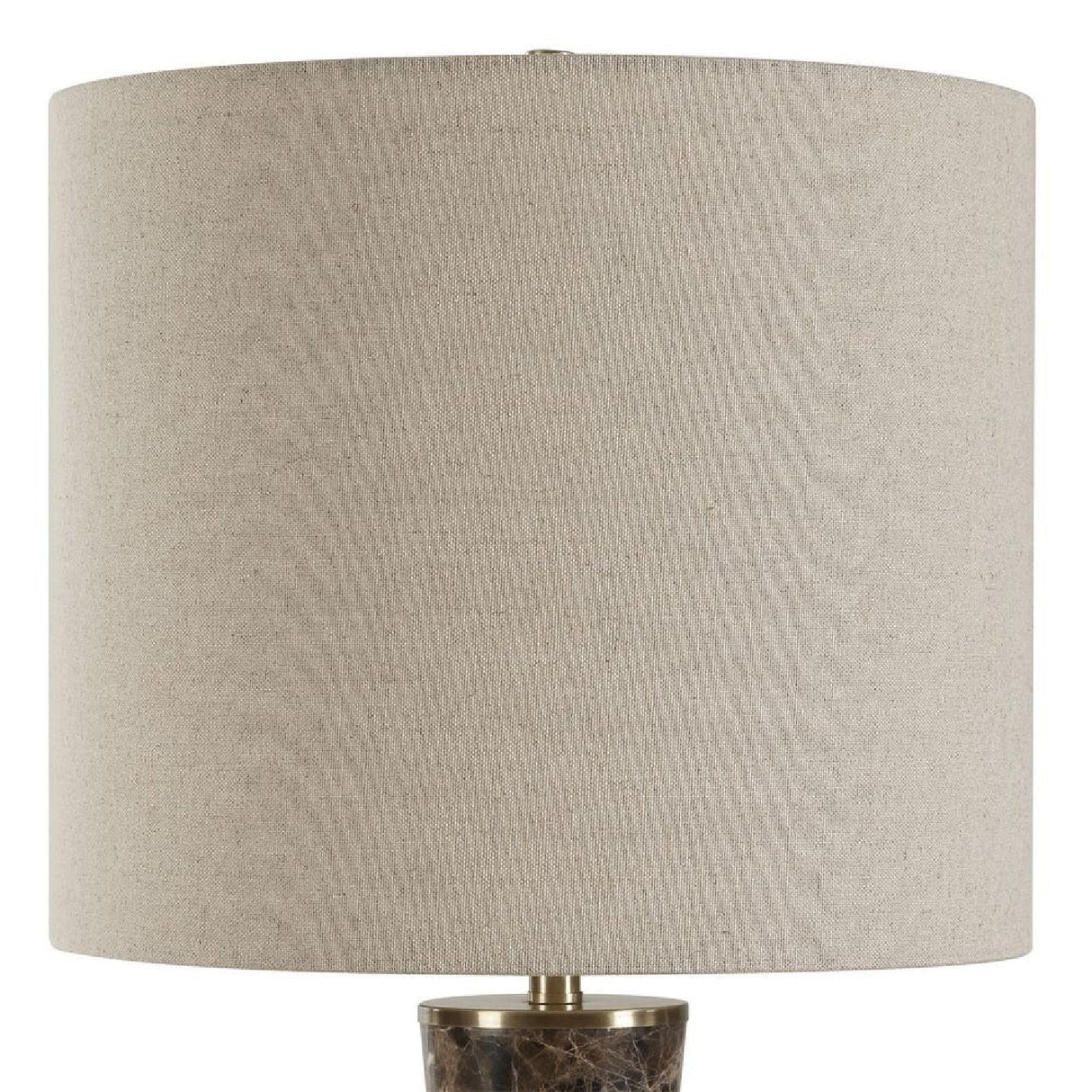 Modern European furniture - Brown Marble Hourglass Table Lamp by Uttermost Jameson - www.oroa.com