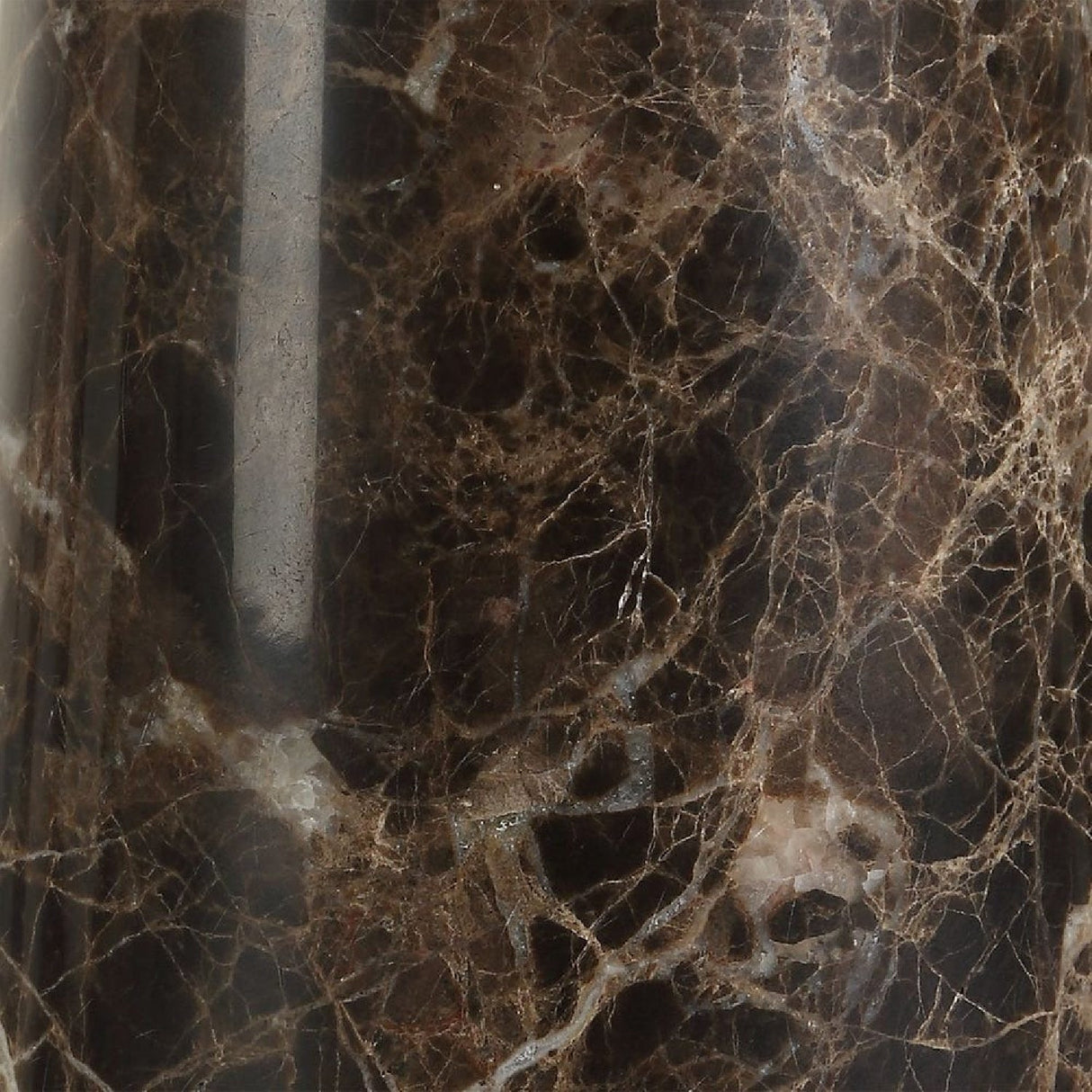 Modern European furniture - Brown Marble Hourglass Table Lamp by Uttermost Jameson - www.oroa.com