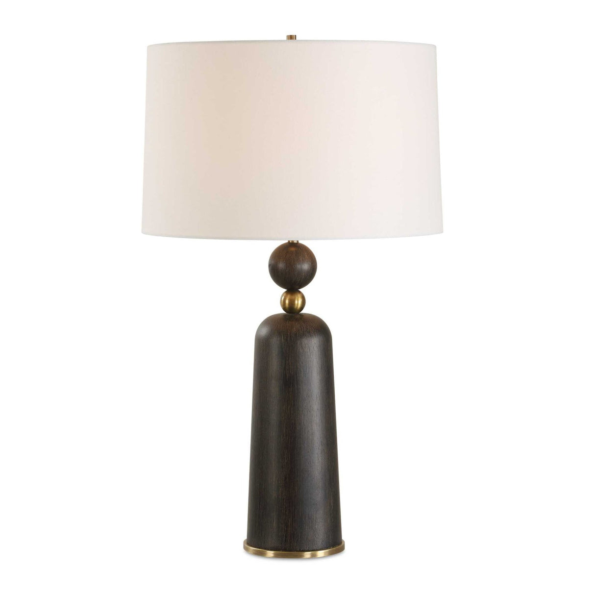 Modern European furniture - Wooden Cylindrical Table Lamp by Uttermost McQuinn - www.oroa.com