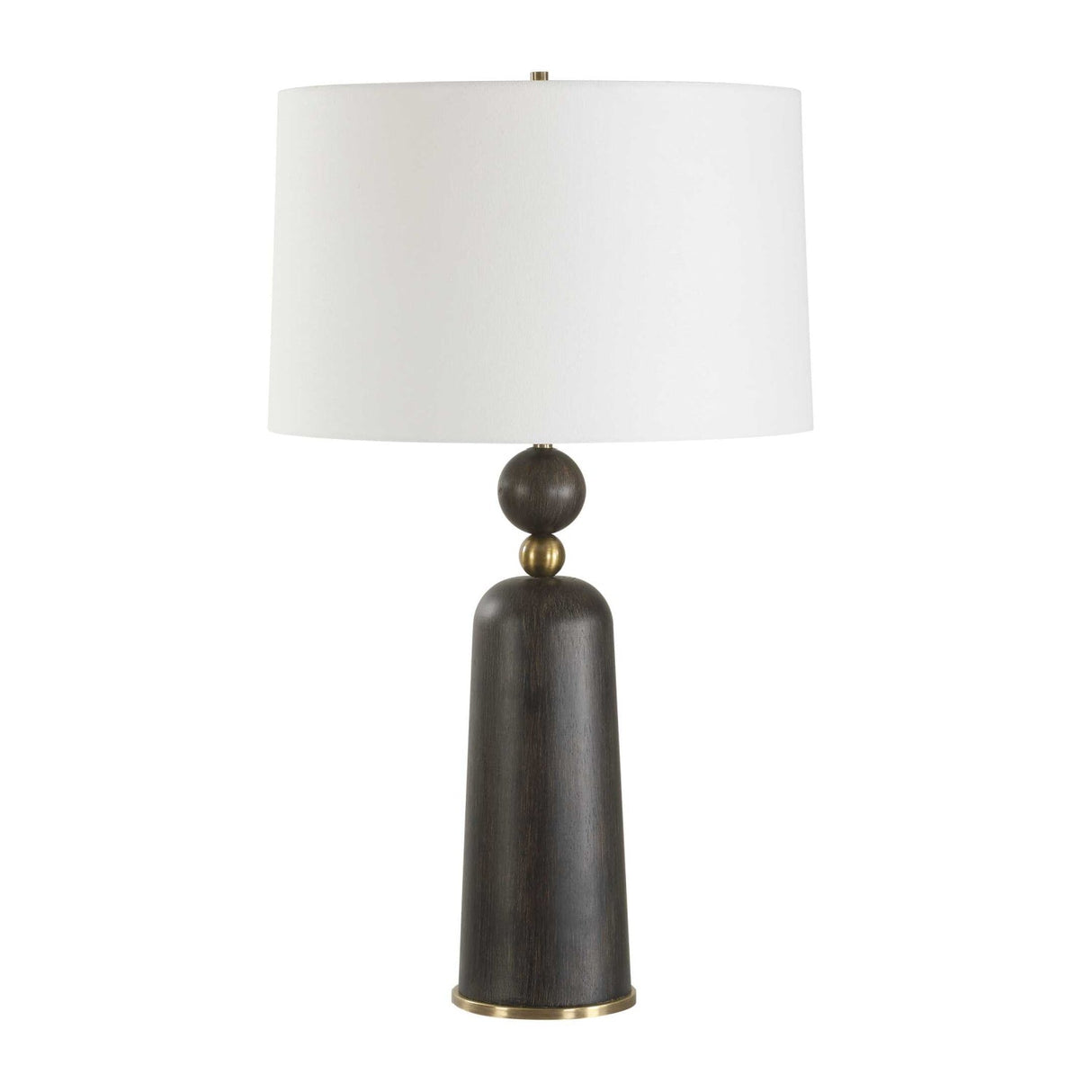 Modern European furniture - Wooden Cylindrical Table Lamp by Uttermost McQuinn - www.oroa.com