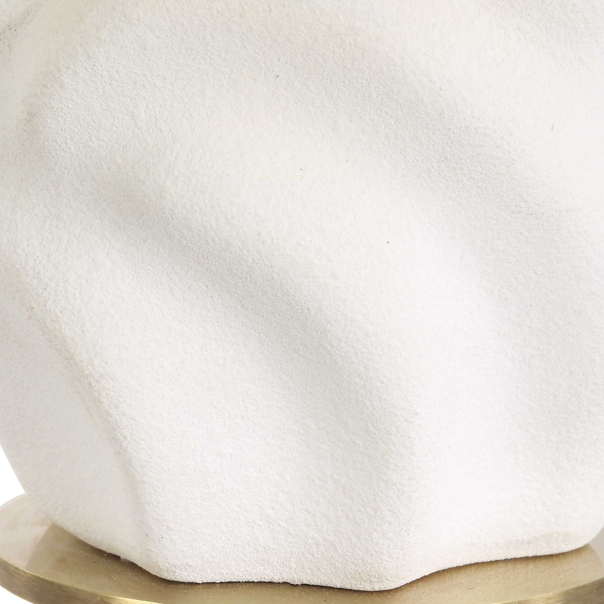 Modern European furniture - Swirled White Ceramic Accent Lamp - www.oroa.com