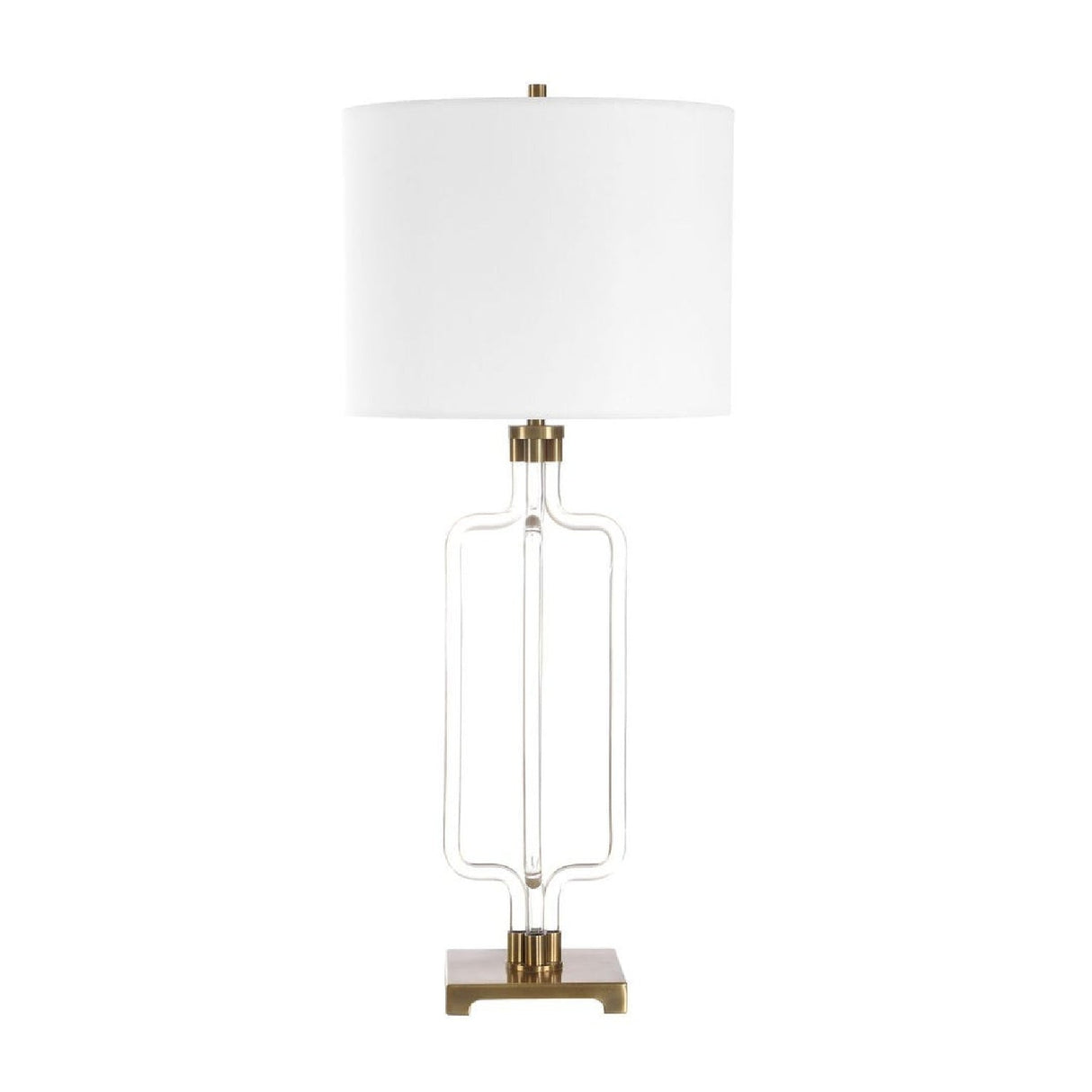 Modern European furniture - Transparent Base Cordless Table Lamp by Uttermost Outline - www.oroa.com