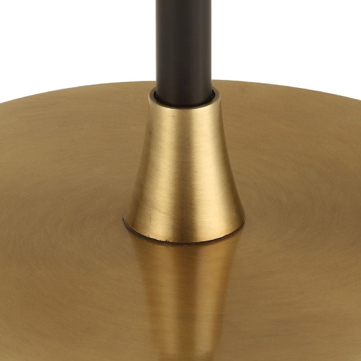 Tapered Black Metal Floor Lamp by Uttermost Stowe, alternate view 5