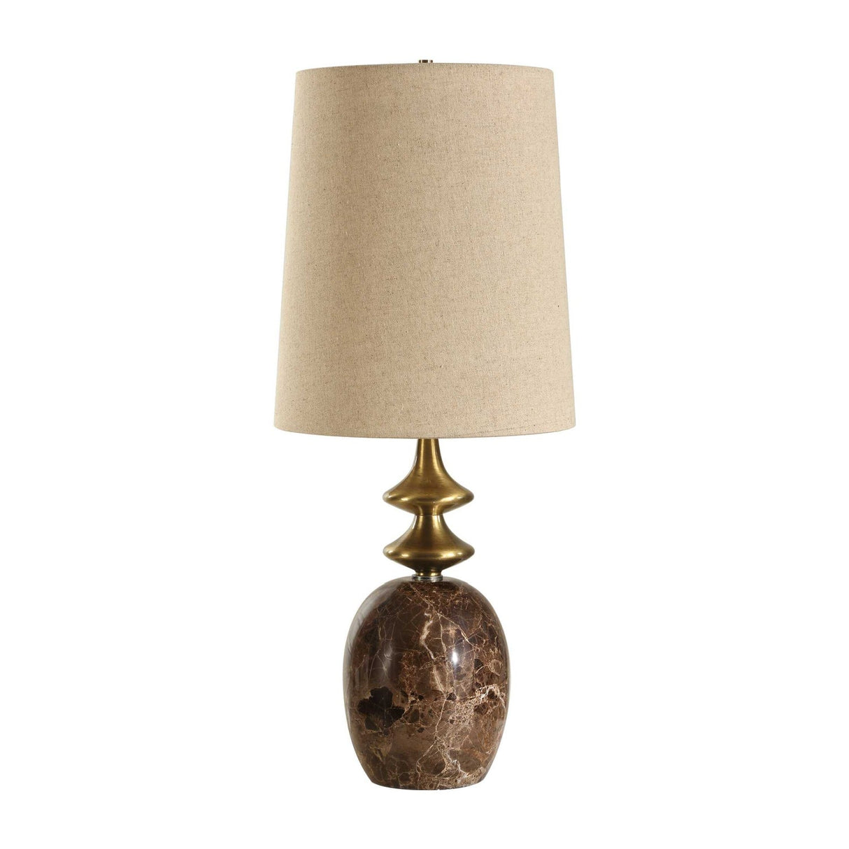 Brown Marble Buffet Lamp by Uttermost Percy, alternate view 3
