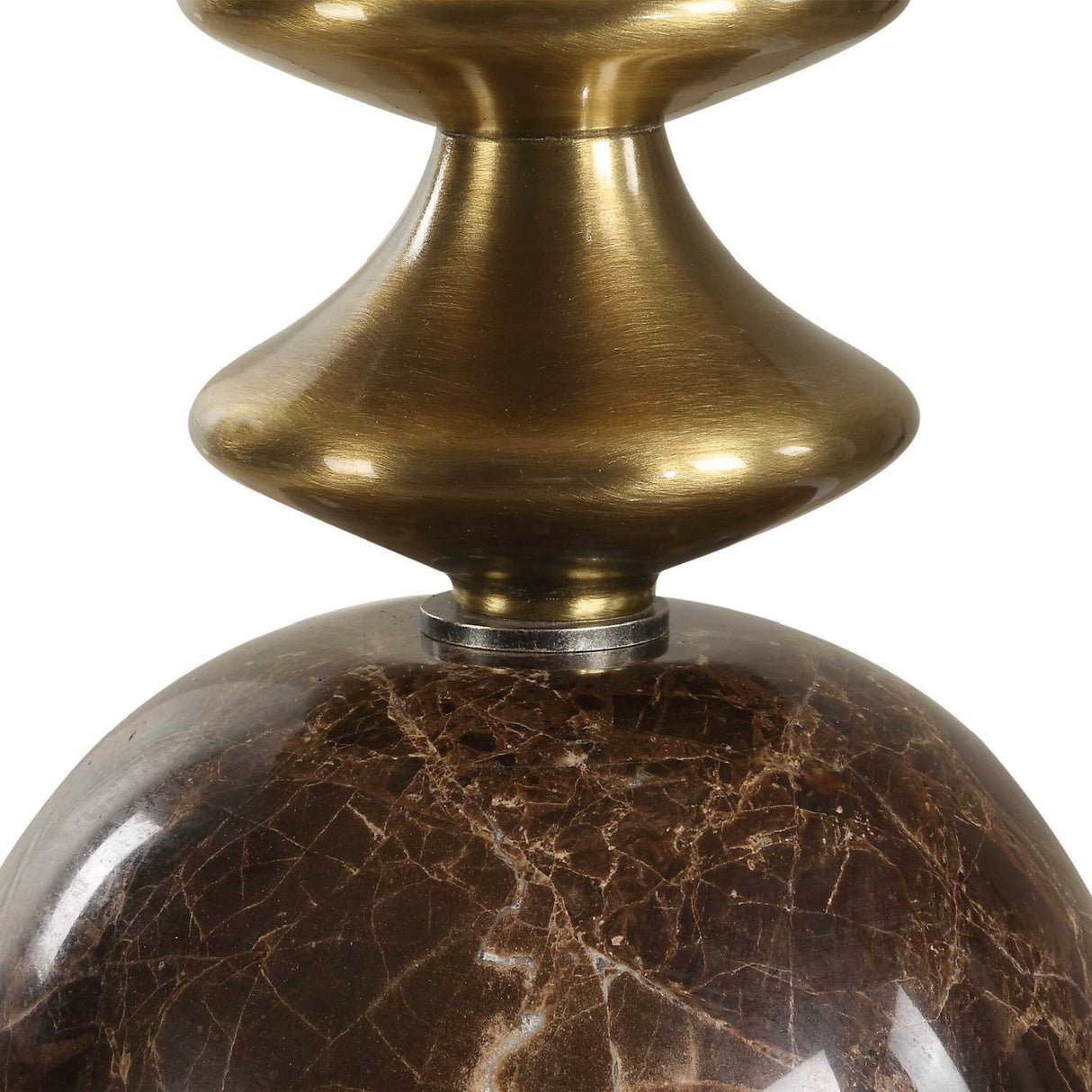 Brown Marble Buffet Lamp by Uttermost Percy, alternate view 6