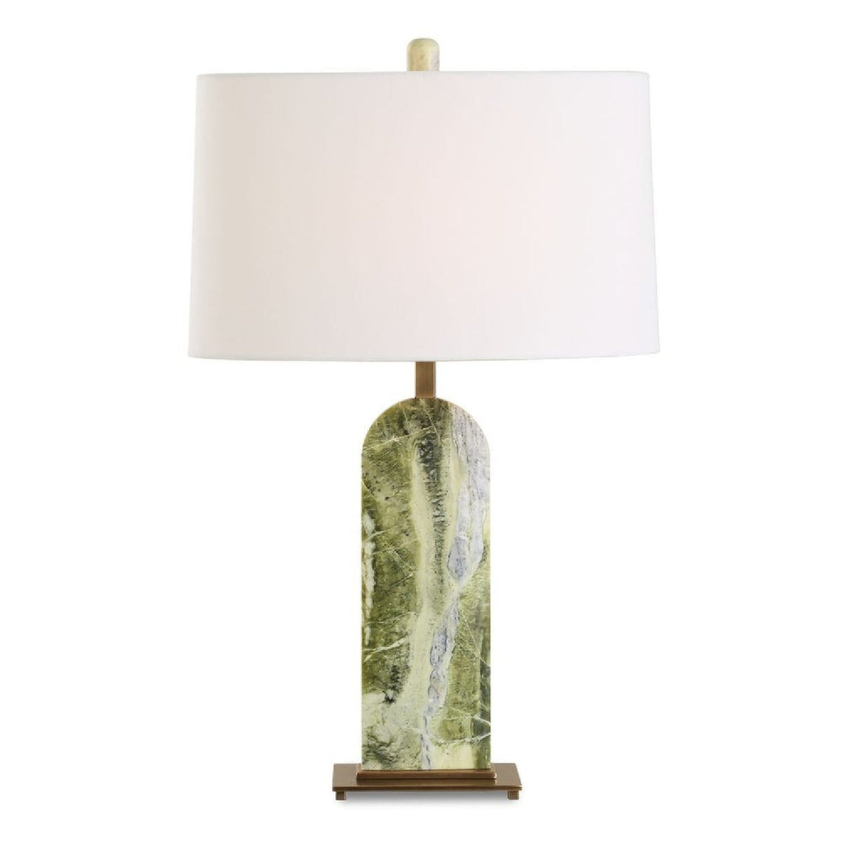 Modern European furniture - Green Marble Table Lamp by Uttermost Moorea - www.oroa.com