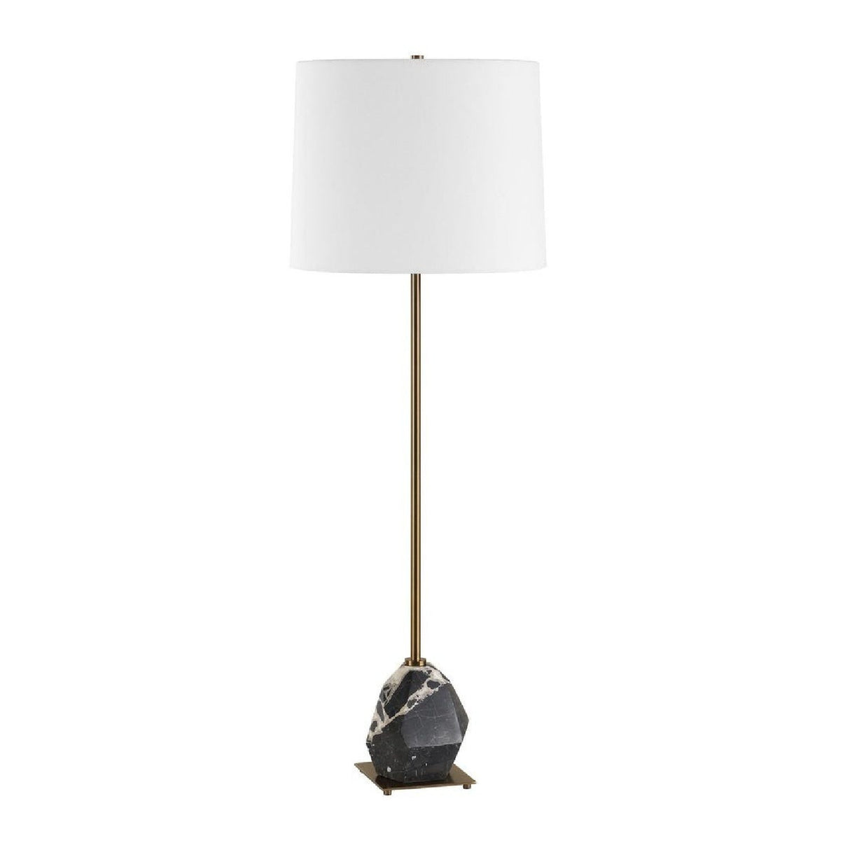 Faceted Marble Buffet Lamp by Uttermost Rowland, alternate view 4