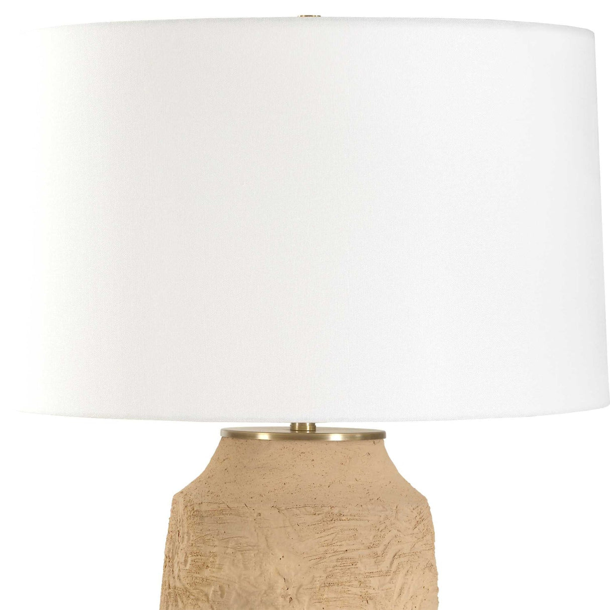 Textured Terracotta Table Lamp by Uttermost Sandstone Flow, alternate view 4