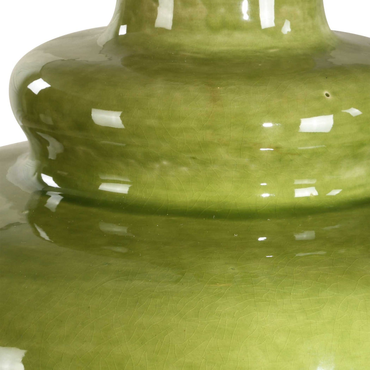 Modern European furniture - Green Porcelain Table Lamp - www.oroa.com