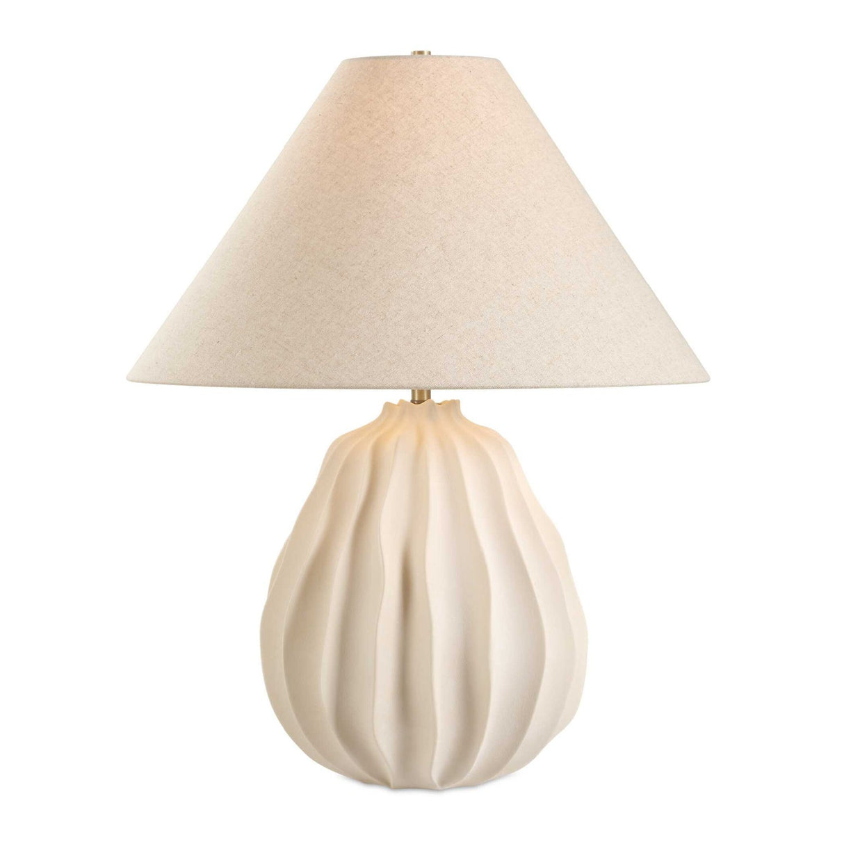 Modern European furniture - Beige Porcelain Table Lamp - www.oroa.com