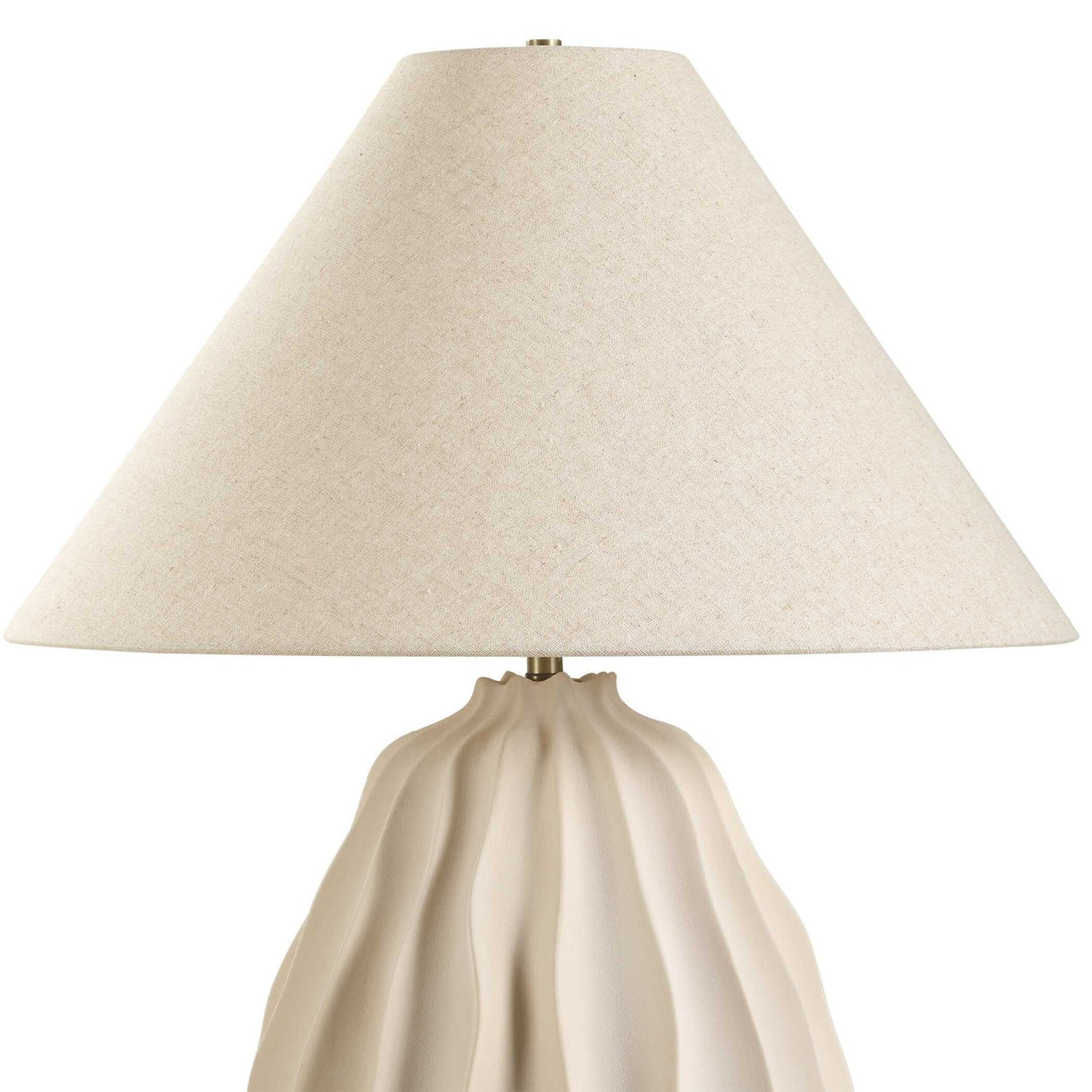 Modern European furniture - Beige Porcelain Table Lamp - www.oroa.com
