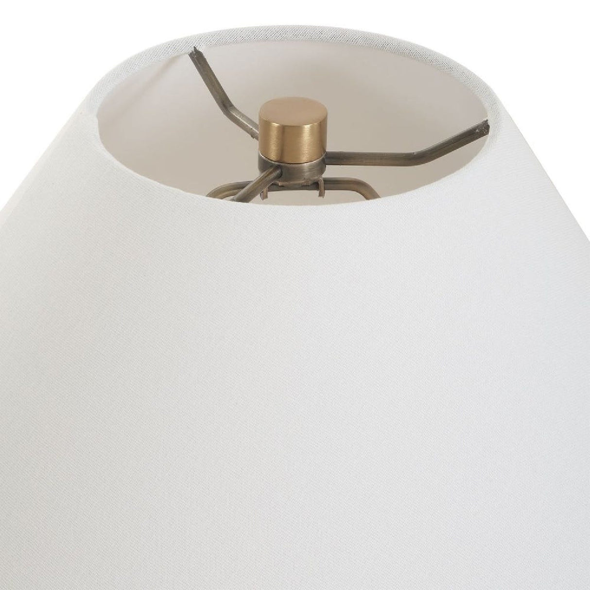 Modern European furniture - Ridged White Ceramic Table Lamp by Uttermost Rocio - www.oroa.com