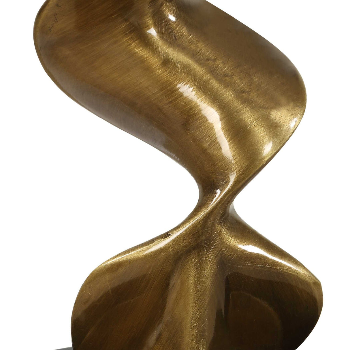 Modern European furniture - Twisted Brass Cordless Buffet Lamp - www.oroa.com