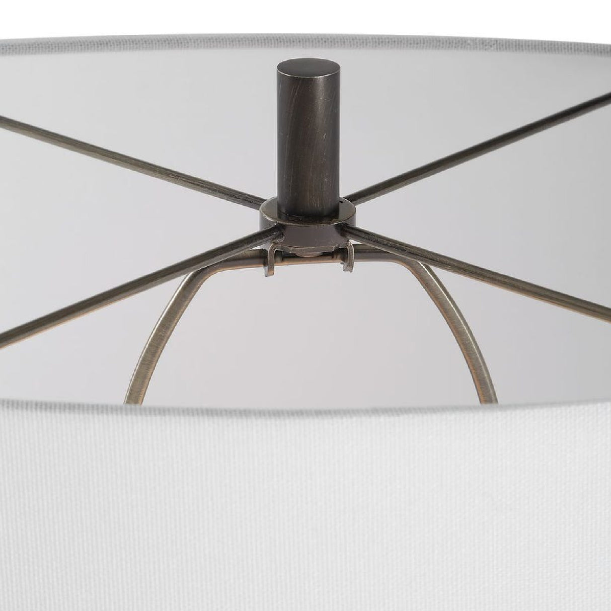 Bronze Open Oval Floor Lamp | Uttermost Sonic