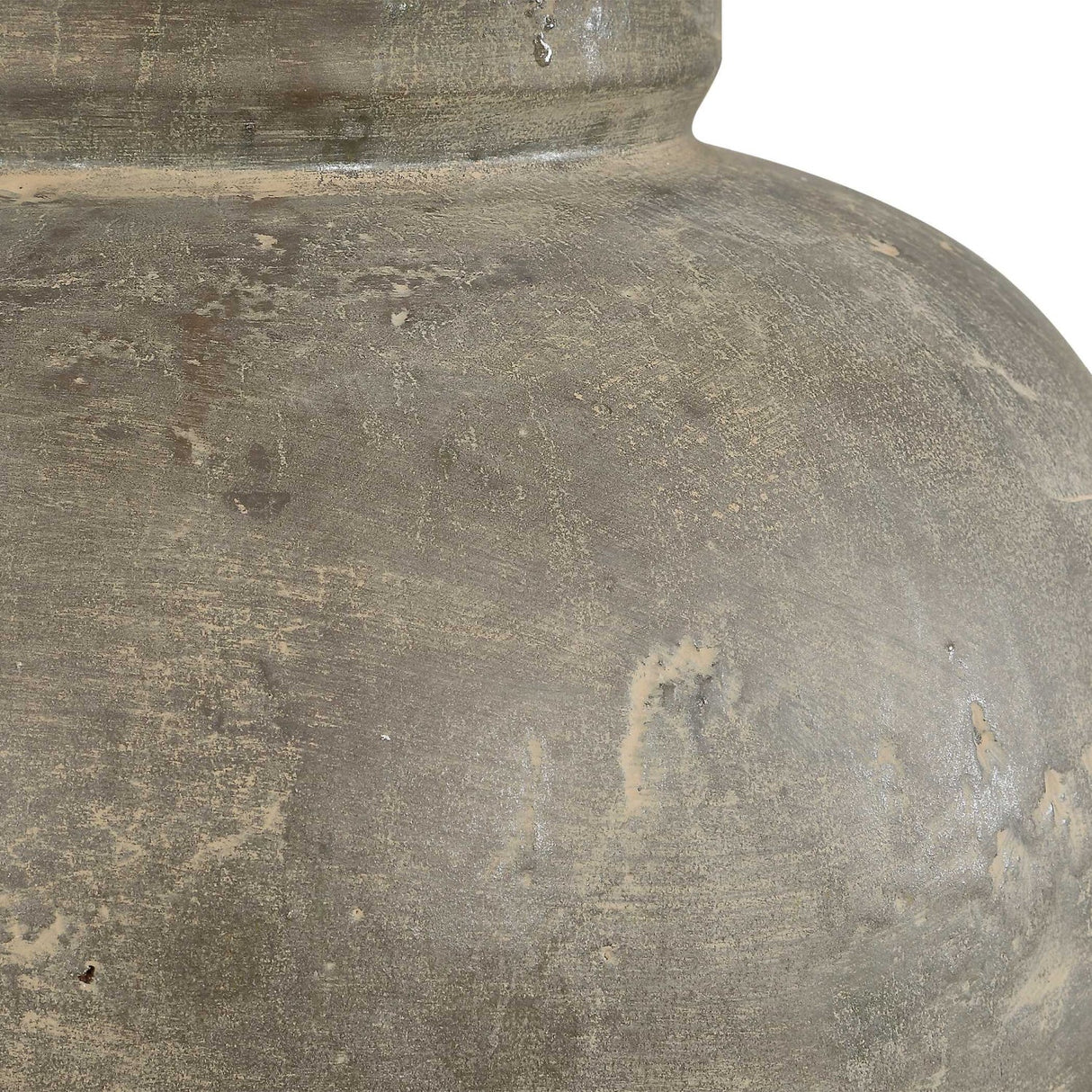 Modern European furniture - Aged Gray Ceramic Table Lamp by Uttermost Rock of Ages - www.oroa.com