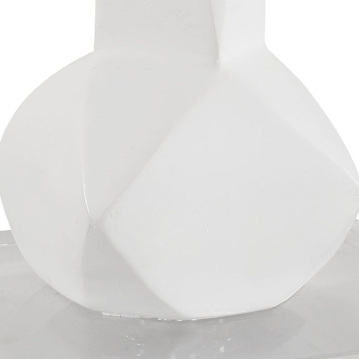 White Sculptural Table Lamp by Uttermost Mayme, alternate view 9