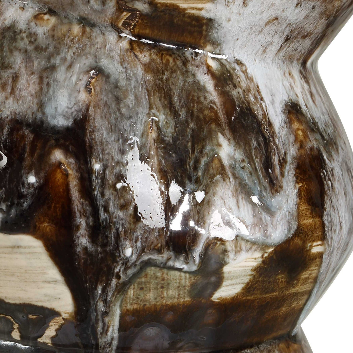 Modern European furniture - Drip Glaze Ceramic Table Lamp by Uttermost Cuoco - www.oroa.com