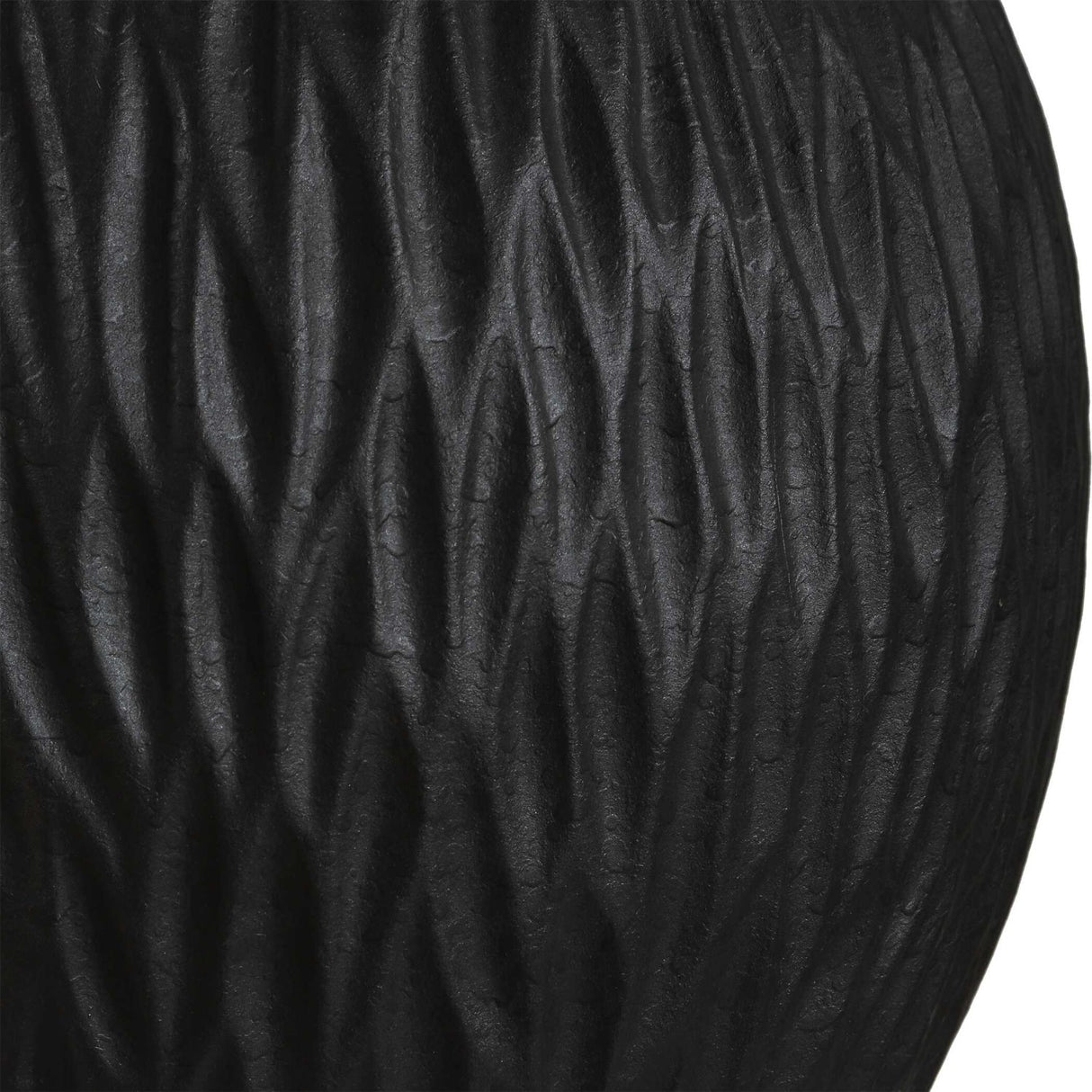 Chiseled Black Ceramic Table Lamp by Uttermost Levee, alternate view 5