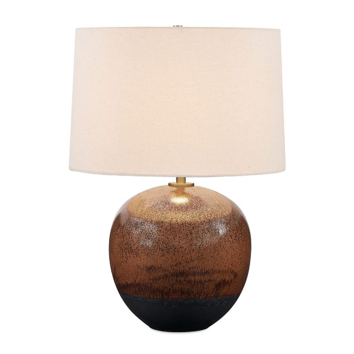 Spherical Brown Table Lamp by Uttermost Brownell