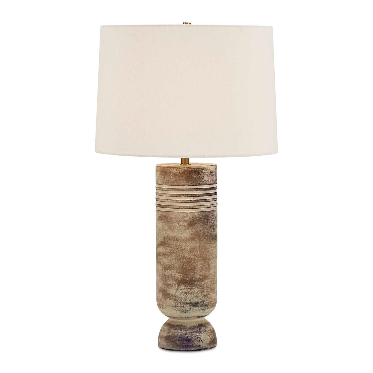 Ceramic Earth-Toned Table Lamp by Uttermost Vale