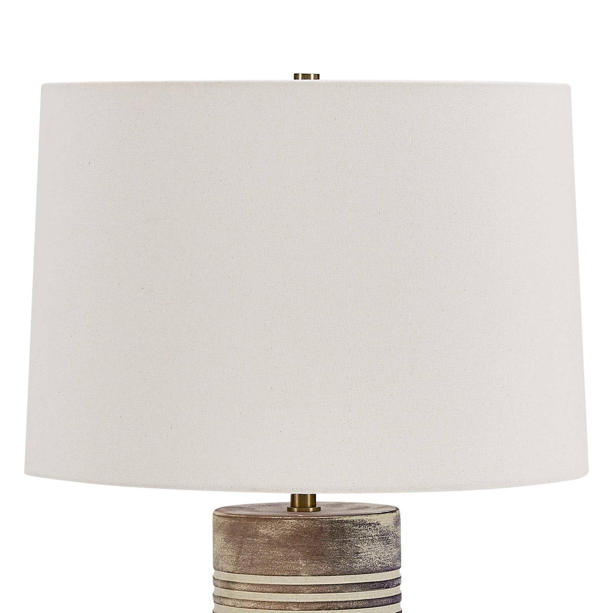 Ceramic Earth-Toned Table Lamp by Uttermost Vale, alternate view 4