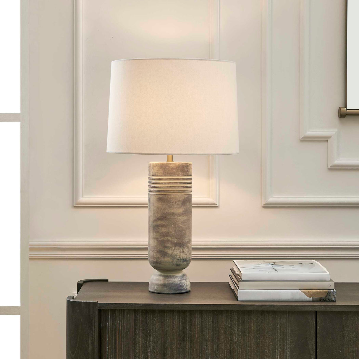 Ceramic Earth-Toned Table Lamp | Uttermost Vale