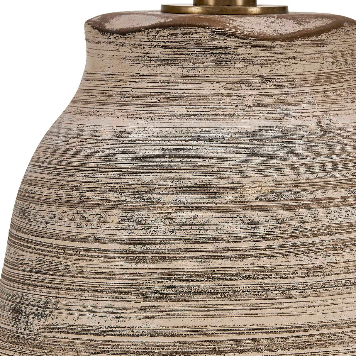 Modern European furniture - Distressed Gray Ceramic Table Lamp by Uttermost Tonachio - www.oroa.com