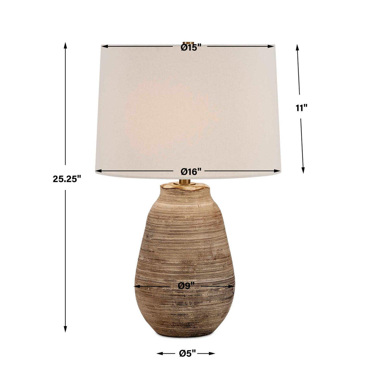 Modern European furniture - Distressed Gray Ceramic Table Lamp by Uttermost Tonachio - www.oroa.com