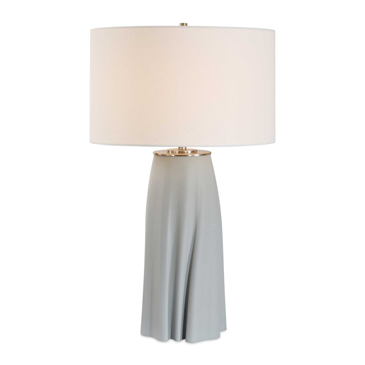 Modern European furniture - Light Blue Ceramic Table Lamp - www.oroa.com