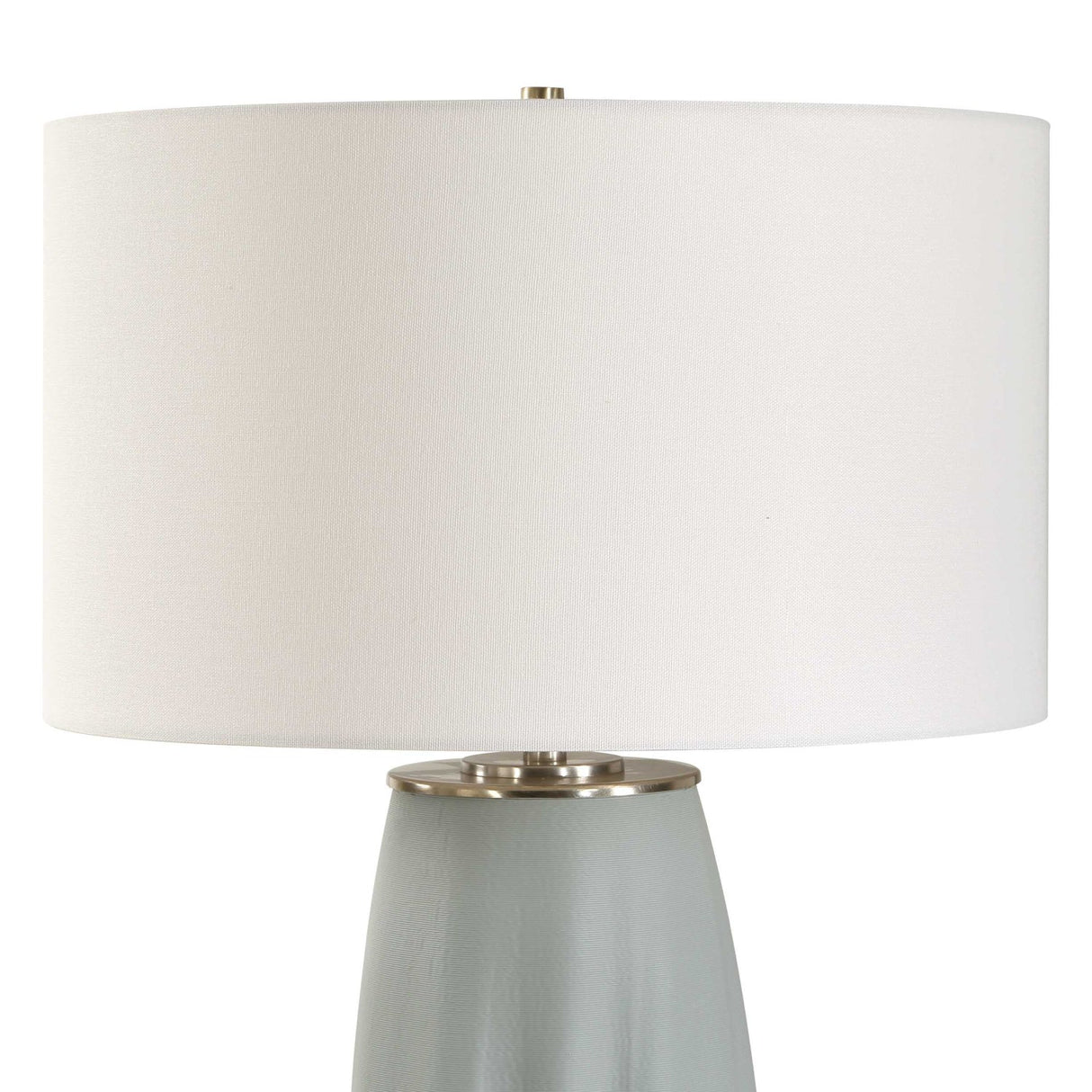 Modern European furniture - Light Blue Ceramic Table Lamp - www.oroa.com